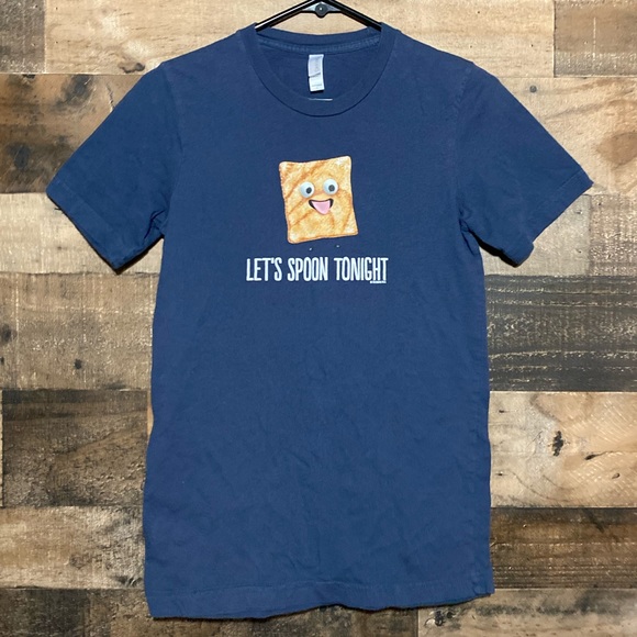 Cinnamon Toast Crunch Breakfast Cereal Double Sided T-Shirt Small Rare - Picture 1 of 2